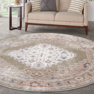The Rug Corner Nourison Home Astra Machine Washable ASW11 SAGMT Area Rugs  