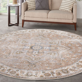 The Rug Corner Nourison Home Nourison Home - Astra Machine Washable Beige Area Rug ASW12  