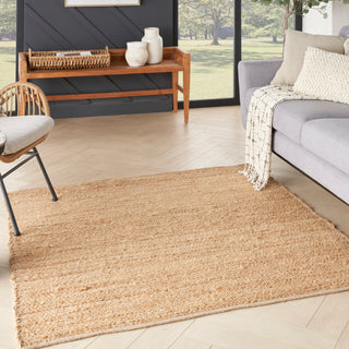 The Rug Corner Nourison Home Natural Jute NJT01 NAT Area Rugs  