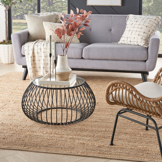 The Rug Corner Nourison Home Natural Jute NJT01 NAT Area Rugs  