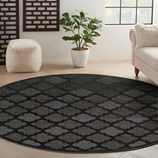 The Rug Corner Nourison Home Nourison Home - Easy Care Black Area Rug NES01  