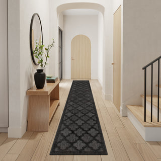 The Rug Corner Nourison Home Nourison Home - Easy Care Black Area Rug NES01  