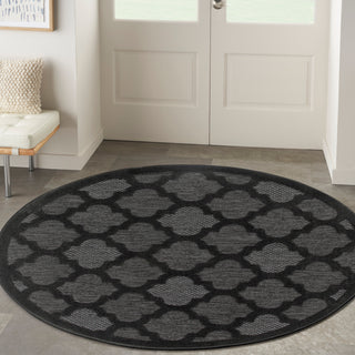 The Rug Corner Nourison Home Nourison Home - Easy Care Black Area Rug NES01  