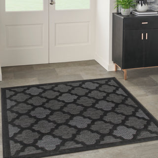 The Rug Corner Nourison Home Nourison Home - Easy Care Black Area Rug NES01  