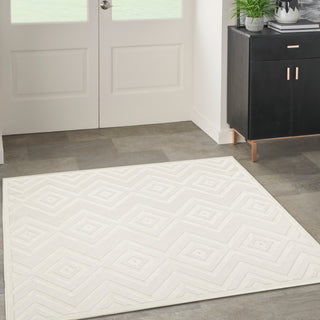 The Rug Corner Nourison Home Versatile NRV01 IVWHT Area Rugs  
