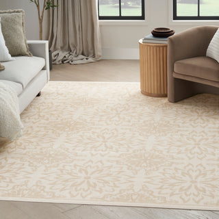 The Rug Corner Nourison Home Nourison Home - Jubilant Ivory/Beige Area Rug JUB06  