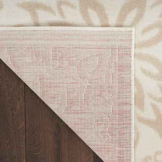 The Rug Corner Nourison Home Nourison Home - Jubilant Ivory/Beige Area Rug JUB06  