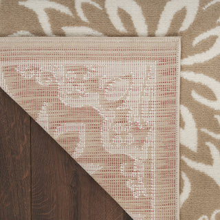The Rug Corner Nourison Home Jubilant JUB06 TAUPE Area Rugs  