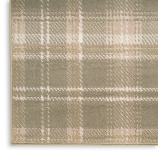 The Rug Corner Nourison Home Grafix GRF03 OLIVE Area Rugs  