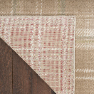 The Rug Corner Nourison Home Nourison Home - Grafix Taupe Area Rug GRF03  