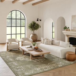 The Rug Corner Nourison Home Grafix GRF14 OLIVE Area Rugs  