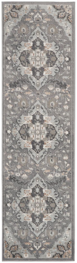 The Rug Corner Nourison Home Elation ETN09 GREY Area Rugs  