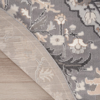 The Rug Corner Nourison Home Elation ETN09 GREY Area Rugs  