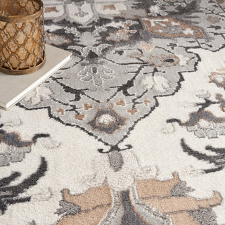 The Rug Corner Nourison Home Nourison Home - ELatteion Ivory/Green Area Rug ETN09  