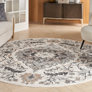 The Rug Corner Nourison Home Nourison Home - ELatteion Ivory/Green Area Rug ETN09  