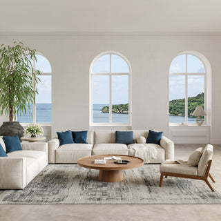 The Rug Corner Nourison Home Nourison Home - Harmony Ivory/Champagne Area Rug HAY01  