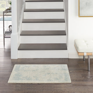 Nourison Home - Harmony Ivory/Aqua Area Rug HAY02