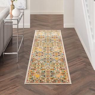 The Rug Corner Nourison Home Nourison Home - Allur Ivory/Multi-Color Area Rug ALR03  
