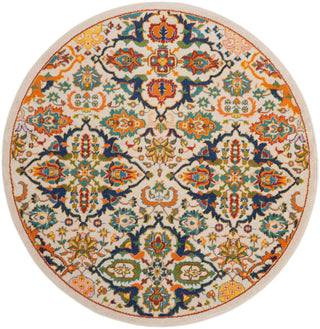 The Rug Corner Nourison Home Nourison Home - Allur Ivory/Multi-Color Area Rug ALR03  