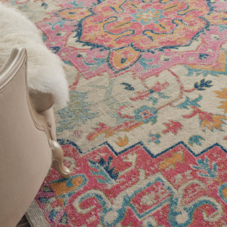 The Rug Corner Nourison Home Nourison Home - Passion Ivory/Pink Area Rug PSN25  