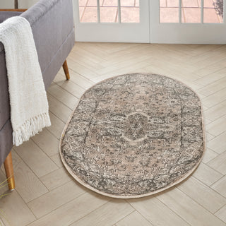 The Rug Corner Nourison Home Quarry QUA05 BGEGY Area Rugs  