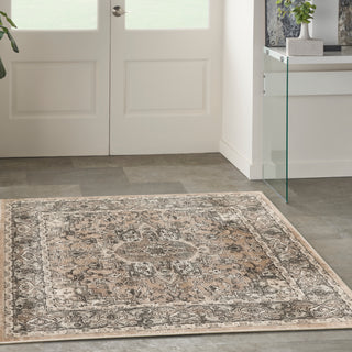 The Rug Corner Nourison Home Quarry QUA05 BGEGY Area Rugs  