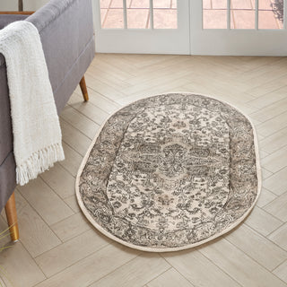 The Rug Corner Nourison Home Nourison Home - Quarry Ivory/Green Area Rug QUA05  