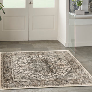 The Rug Corner Nourison Home Nourison Home - Quarry Ivory/Green Area Rug QUA05  