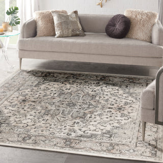 The Rug Corner Nourison Home Nourison Home - Quarry Ivory/Green Area Rug QUA05  