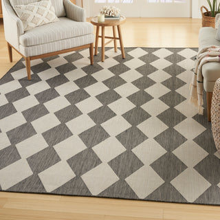 The Rug Corner Nourison Home Positano POS04 CHARC Area Rugs  