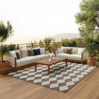 The Rug Corner Nourison Home Positano POS04 NATRL Area Rugs  