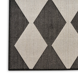 The Rug Corner Nourison Home Positano POS04 BLACK Area Rugs  