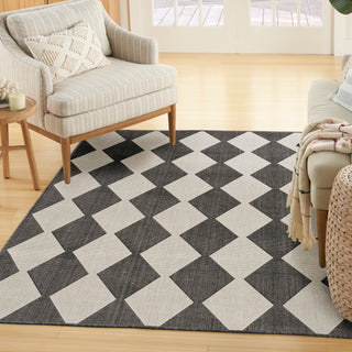 The Rug Corner Nourison Home Positano POS04 BLACK Area Rugs  