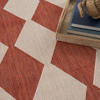 The Rug Corner Nourison Home Nourison Home - Positano Terracotta Area Rug POS04  