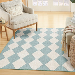 The Rug Corner Nourison Home Positano POS04 AQUA Area Rugs  