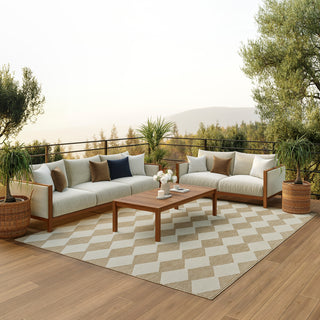 The Rug Corner Nourison Home Positano POS04 JUTE Area Rugs  