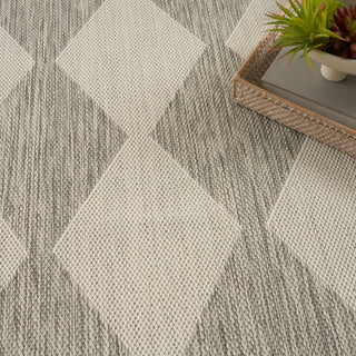 The Rug Corner Nourison Home Positano POS04 LTGRY Area Rugs  