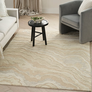 The Rug Corner Nourison Home Nourison Home - Graceful Beige Area Rug GRU01  