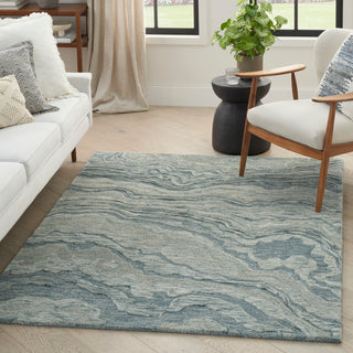 The Rug Corner Nourison Home Nourison Home - Graceful Blue Area Rug GRU01  