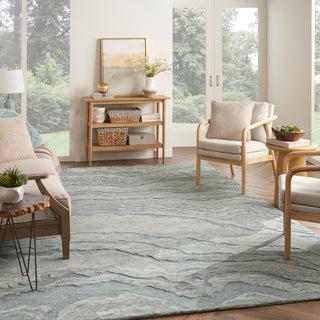 The Rug Corner Nourison Home Nourison Home - Graceful Blue Area Rug GRU01  