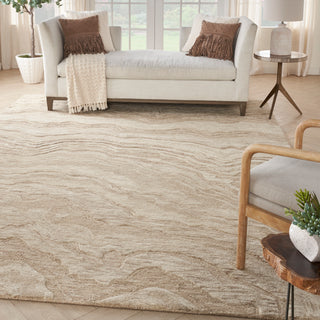 Nourison Home - Graceful Taupe Area Rug GRU01