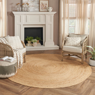 The Rug Corner Nourison Home Natural Jute NJT03 NATRL Area Rugs  