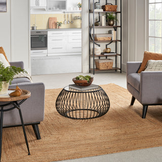 The Rug Corner Nourison Home Natural Jute NJT03 NATRL Area Rugs  