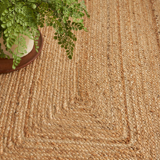 The Rug Corner Nourison Home Natural Jute NJT03 NATRL Area Rugs  