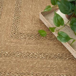 The Rug Corner Nourison Home Natural Seagrass NSG01 NATRL Area Rugs  