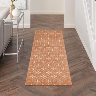 The Rug Corner Nourison Home Nourison Essentials NRE04 COPPR Area Rugs  