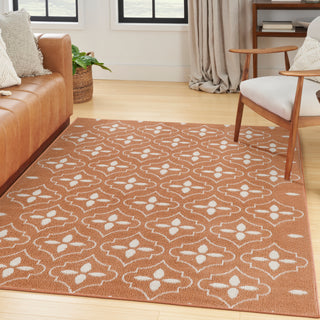 The Rug Corner Nourison Home Nourison Essentials NRE04 COPPR Area Rugs  
