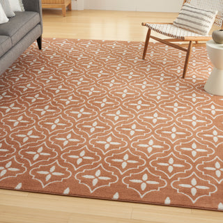 The Rug Corner Nourison Home Nourison Essentials NRE04 COPPR Area Rugs  