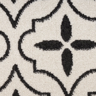 The Rug Corner Nourison Home Nourison Essentials NRE04 IVBLK Area Rugs  