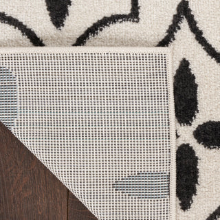The Rug Corner Nourison Home Nourison Essentials NRE04 IVBLK Area Rugs  